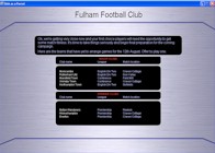 customisation screen